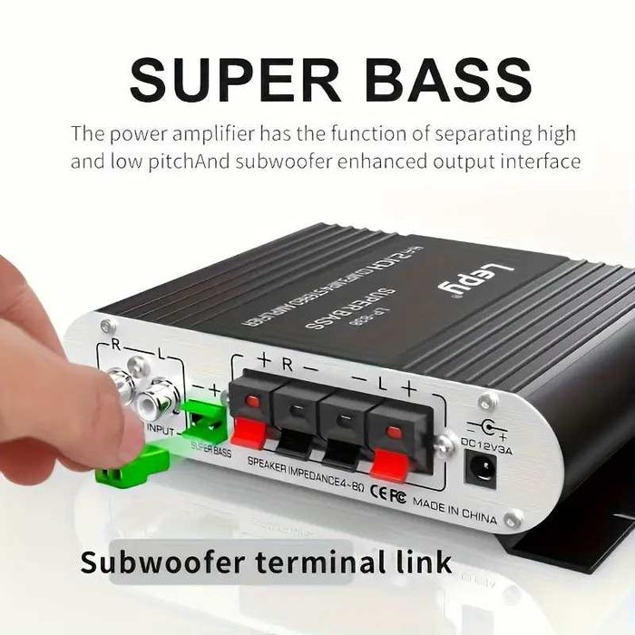 2x 800W+ 4X 100W Power Car Audio Amplifier  ULEPSZONY+GWARANCJA 2 LATA