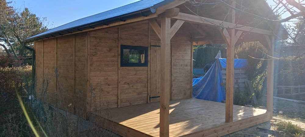 Wiaty, pergole, place zabaw, tarasy z drewna i wiele innych