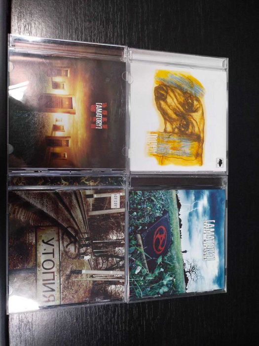 CD диски Російських рок-гуртів та виконавців,завод,нові(ліцензія).