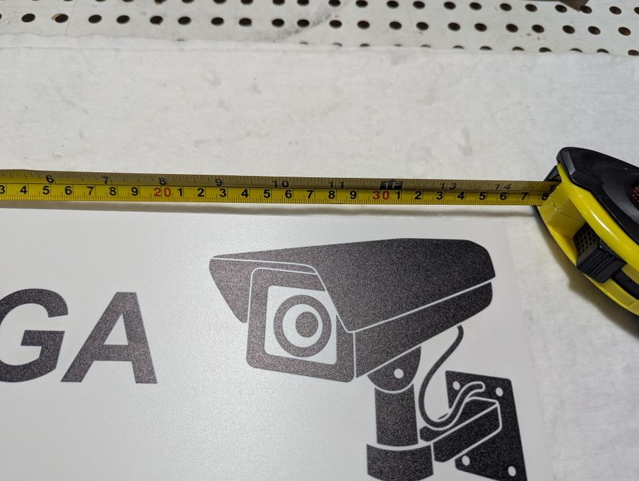 Tabliczka Obiekt monitorowany