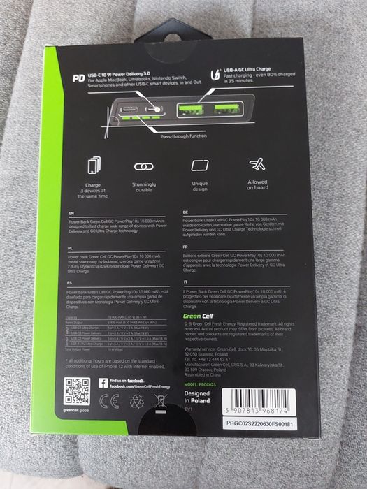 Power bank GC 20000 mAh