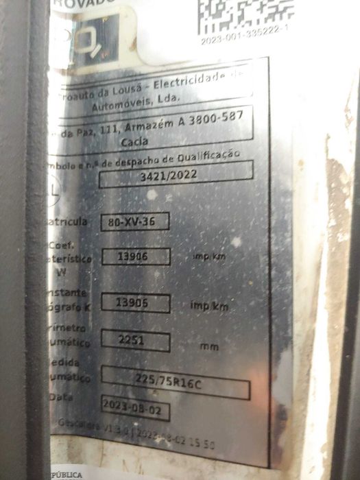 Iveco 65C15. FECH.FRIGORIFICO.Troco por uma van de categoria B ou suas sugestões.