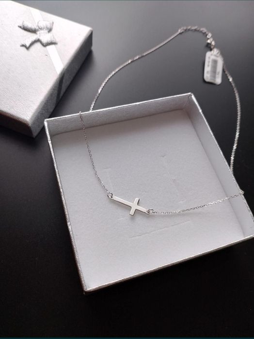 Celebrytka "Krzyżyk" srebro 925