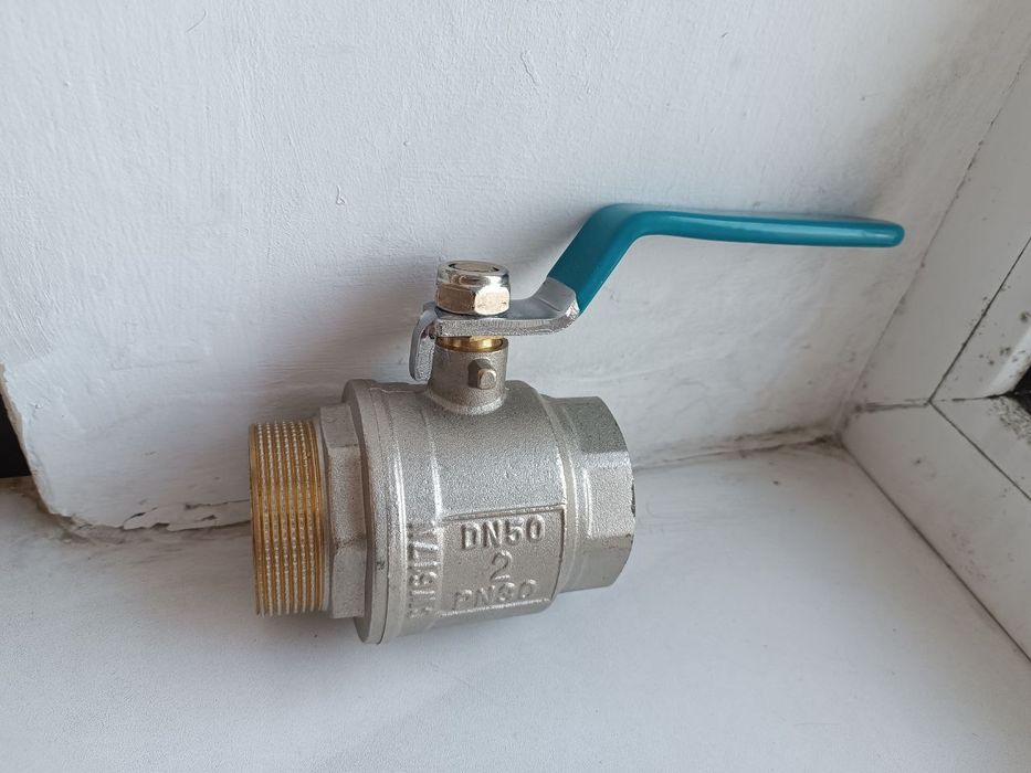 Кран кульовий Gross Ду 2" В-3 латунь DN50 PN30