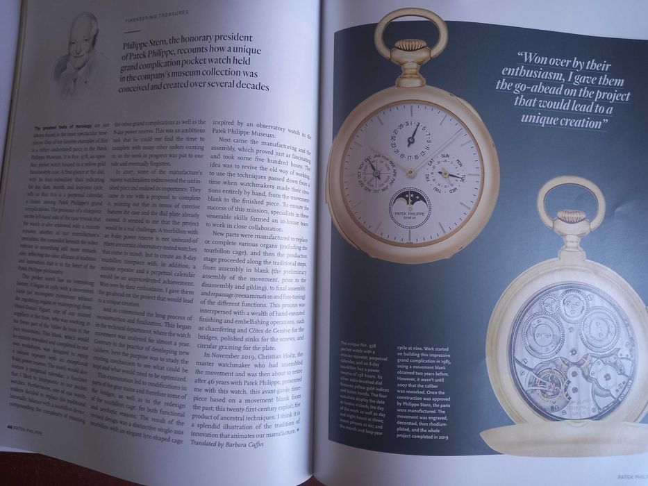 Várias Revistas Patek Philippe