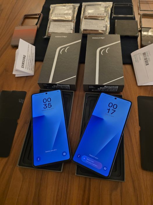 Samsung Z Flip 7 512GB, 256 NOVO. Troca/retoma. Oferta capas. Caixa, acessórios