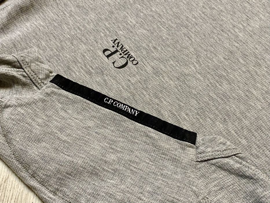 Світшот Лонгслів C.P. Company сірий