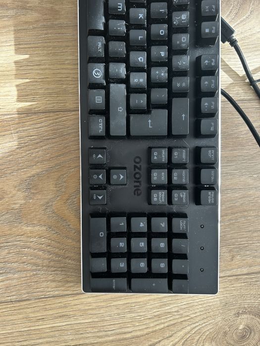 Teclado gaming Ozone preto