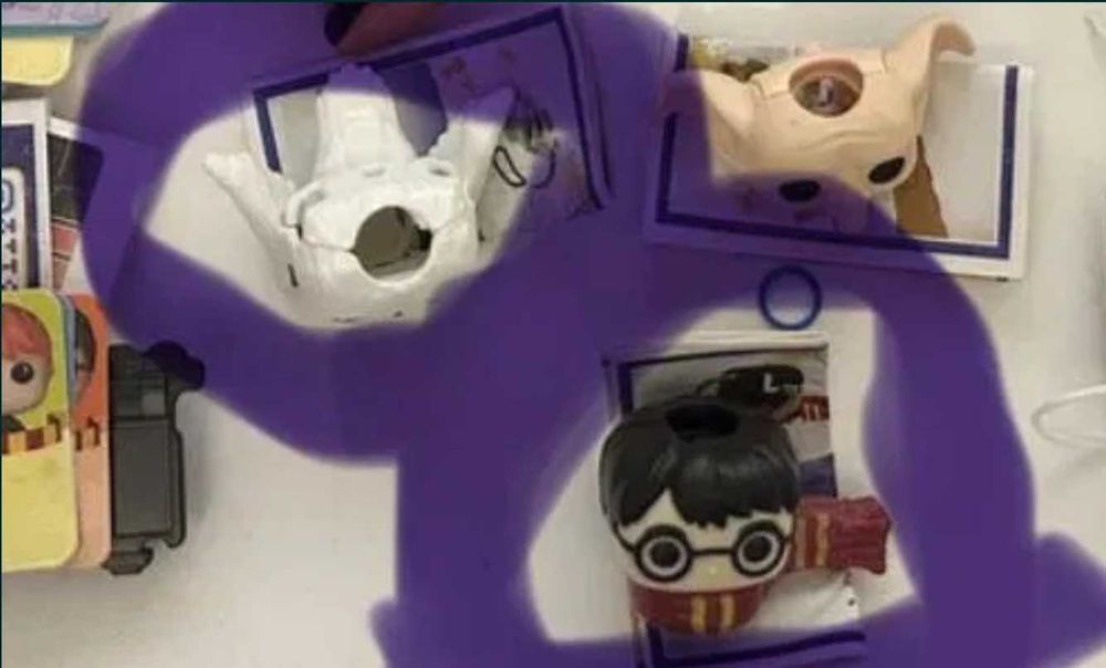 figurki harry pottter kinder