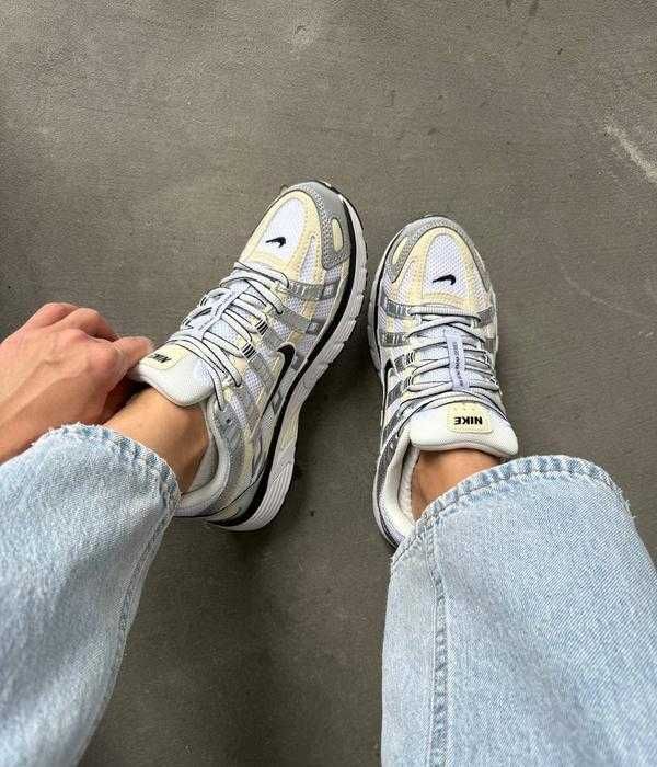 Кроссовки Женские Nike P6000 Coconut Milk/Кросівки Жіночі Найк P 6000 White Yellow