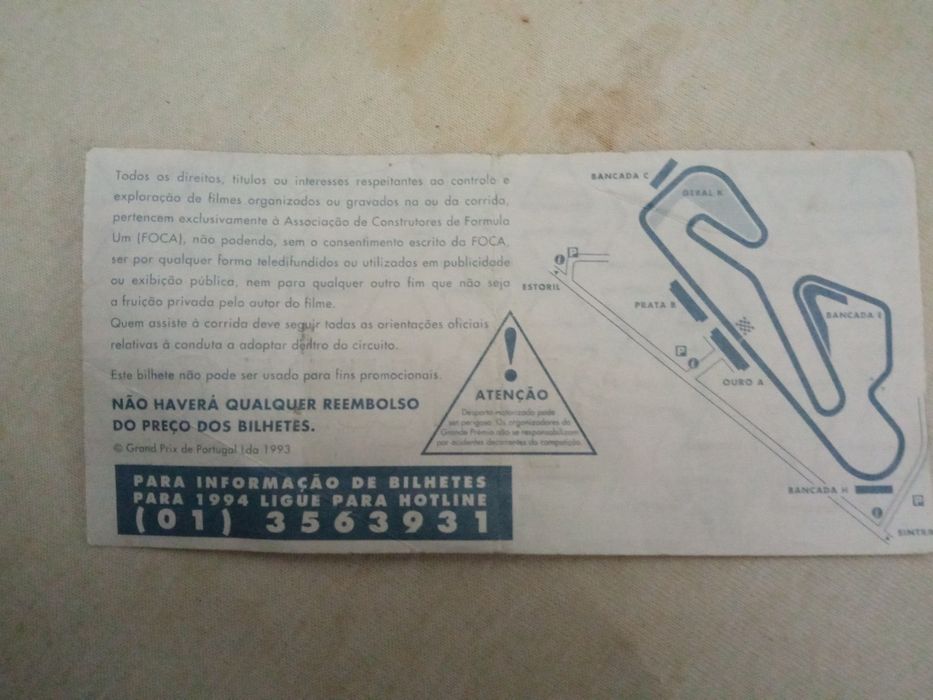 Uma lembrança dum campeão.