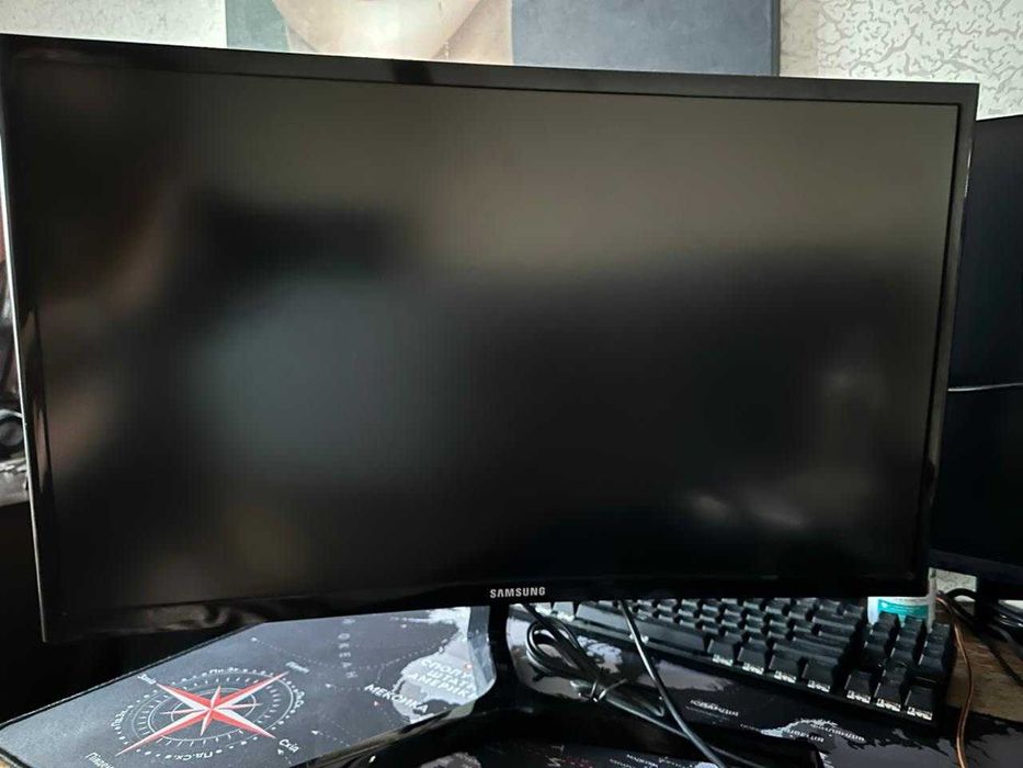 Монітор Ігровий Діагональ 24 Samsung Curved C24F396F (LC24F396FHIXCI)