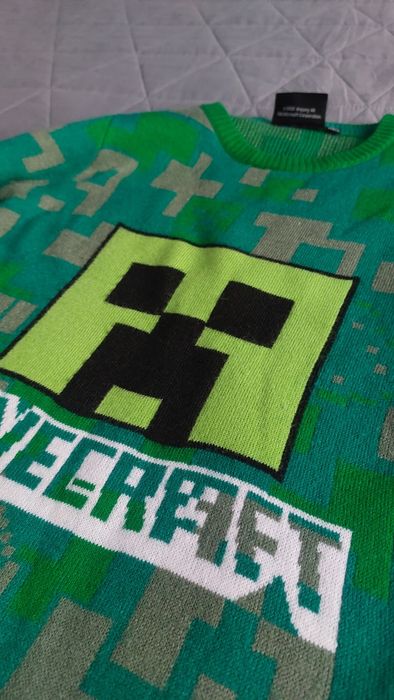 Sweter Minecraft oryginalny!Nowy!  134