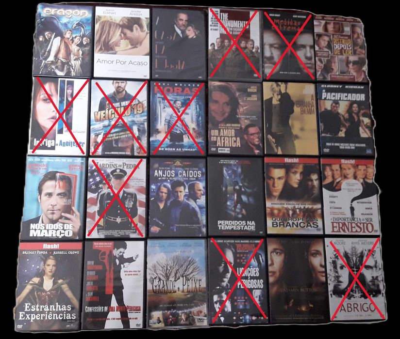 DVD's - Vários - como novos