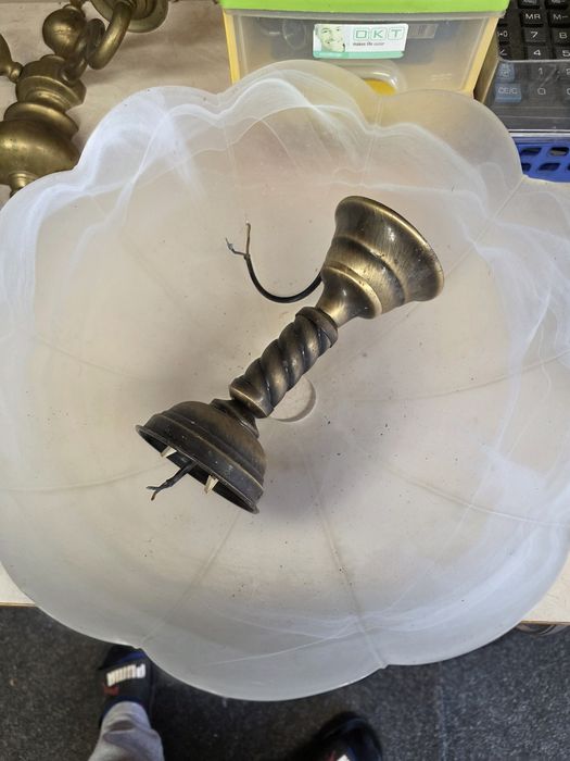 Żyrandol 35 cm bardzo ładny
