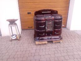 Piec kuchenny , kuchnia węglowa . Westfalka