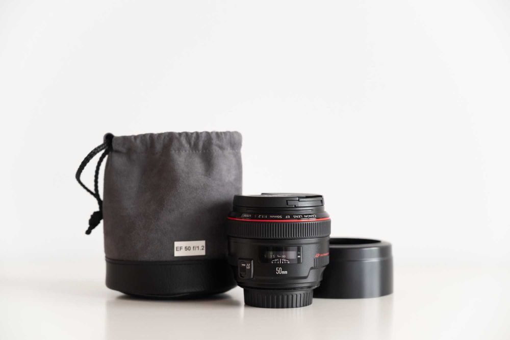 Canon EF 50mm f/1.2 L USM - Excelente Estado