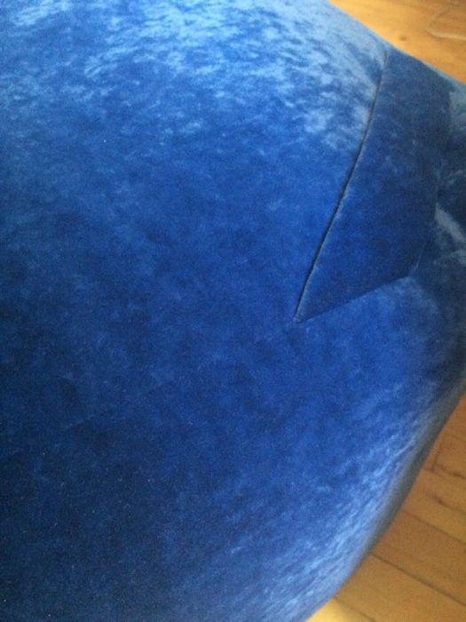 Бескаркасный мягкий пуф "Кубик" 40/40 см.