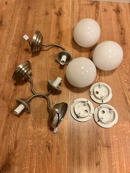 3 x Kinkiet łazienkowy LILLHOMEN Ikea