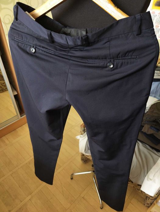 Джинсы брюки Zara Man USA w30 stretch navy.