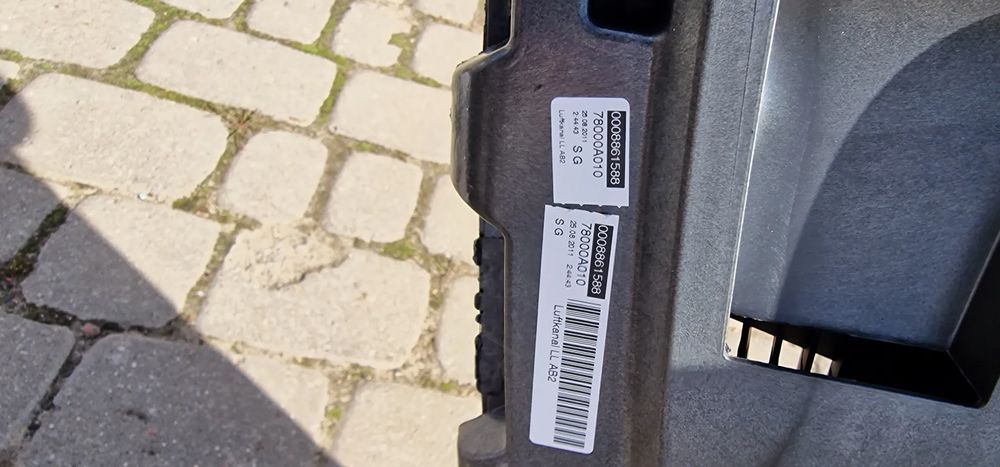 deska konsola airbag napinacze audi a3 8p0 lift 5d