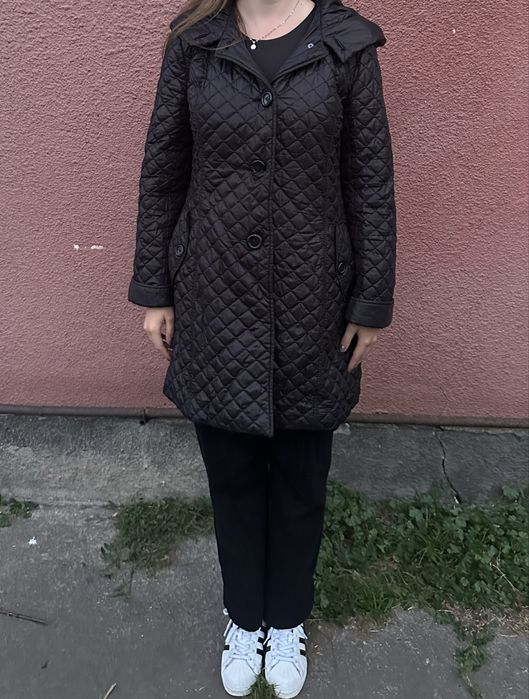 Kurtka jesienna pikowana czarna