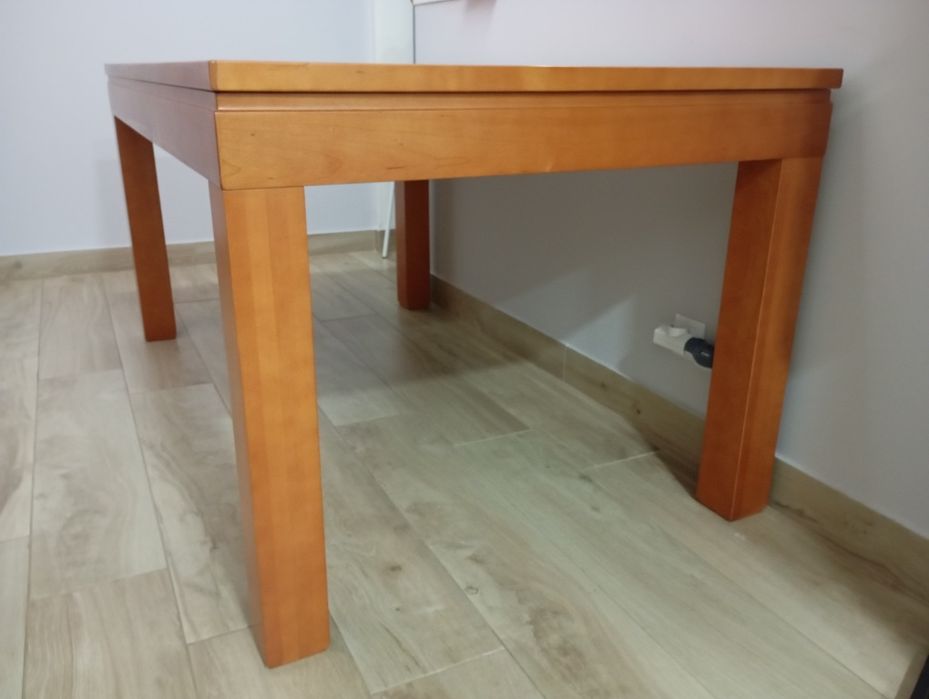 Oferta das 6 cadeiras Mesa de sala 1,60 × 93 cm e extensível