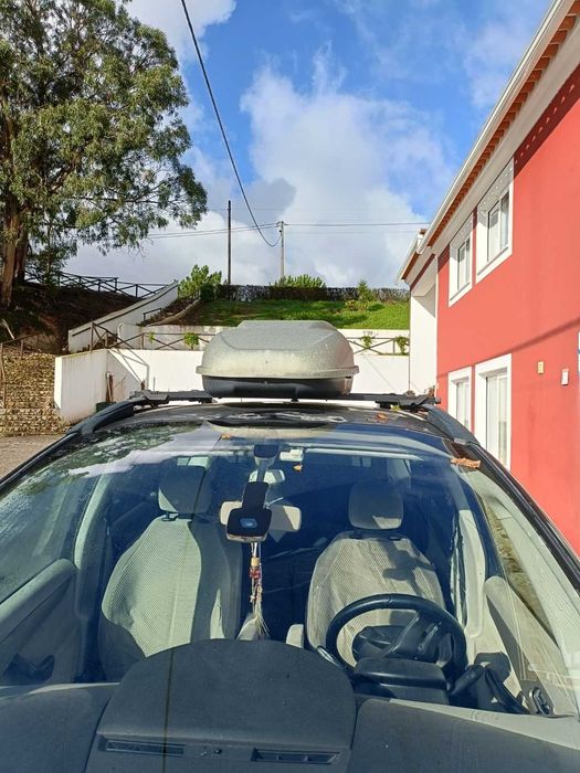 mala e barras de tejadilho