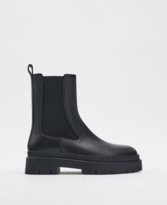 Челсі Zara шкіряні, 39 р