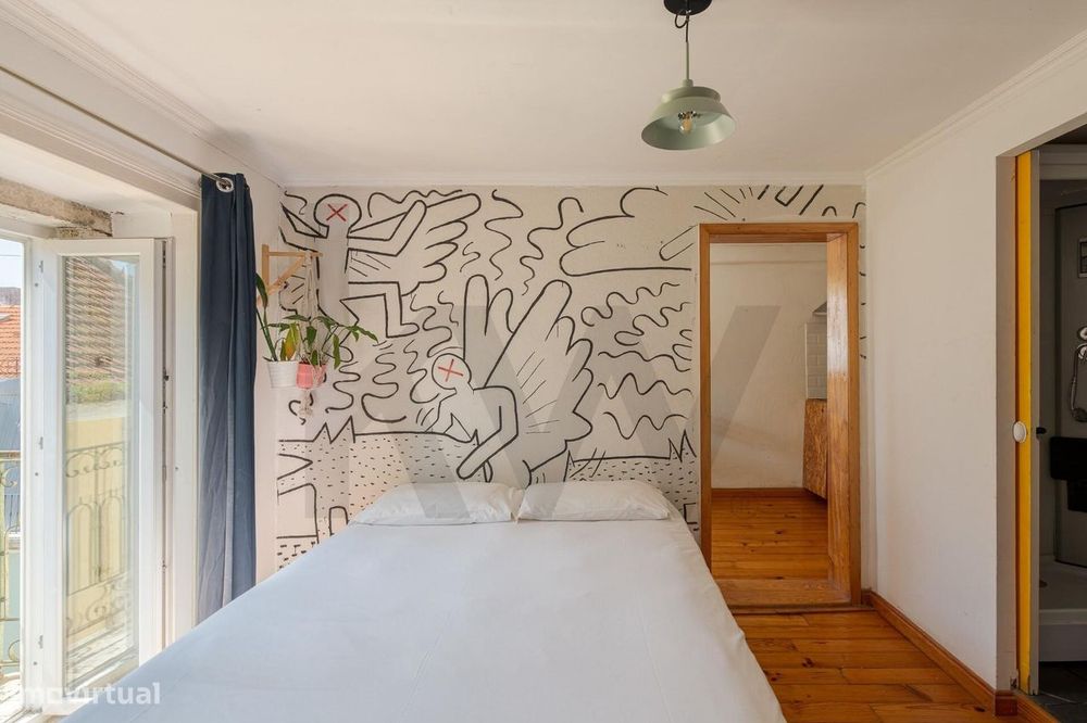 Um apartamento no coração de Lisboa. Dois espaços bonitos e independen