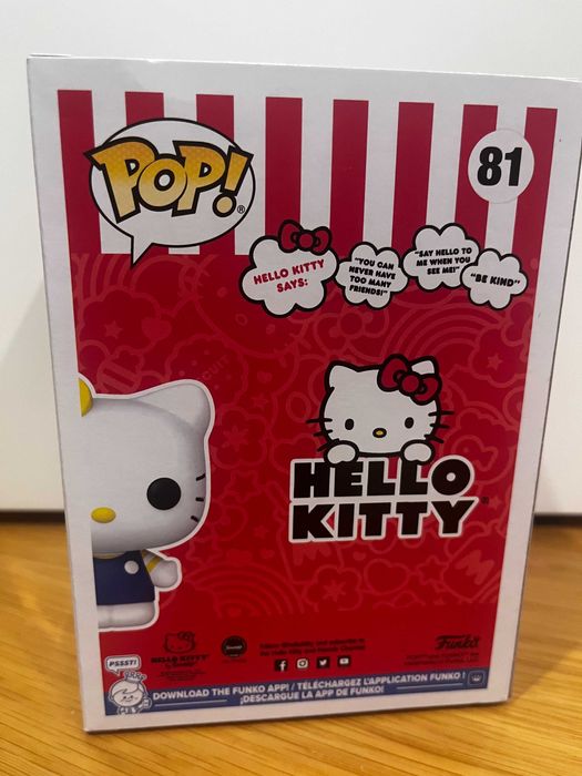 Vendo Funko POP! - Mimmy Chase #81 (Hello Kitty) novo com a caixa danificada