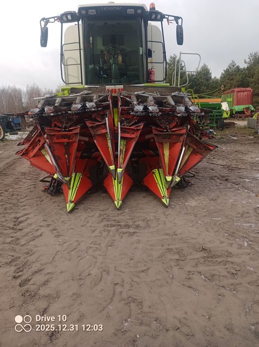 Heder Olimac drago 8 Claas lexion