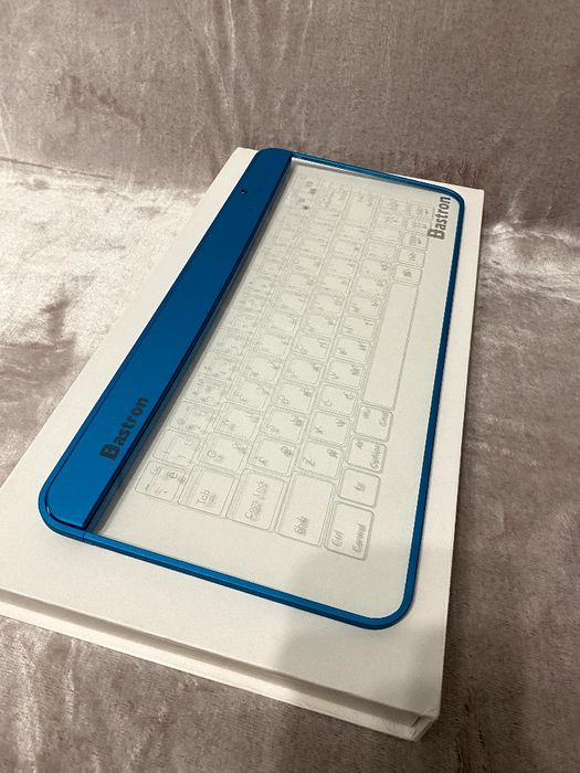 Клавиатура стеклянная Bastron B9 бездротова клавіатура