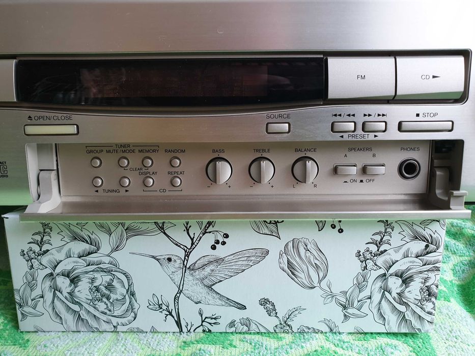 Onkyo CR 70R+pilot amplituner stereo z cd