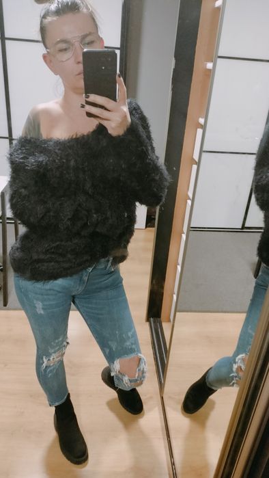 Dżinsy jeansy nowe 38 z dziurami