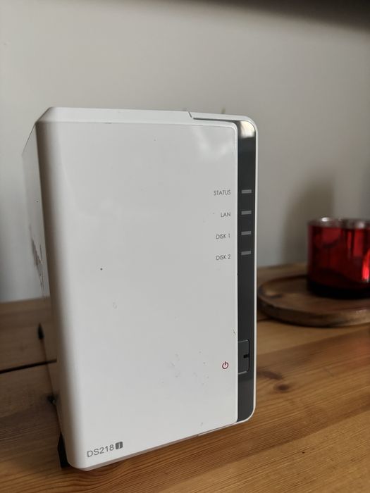 Synology ds218j NAS serwer