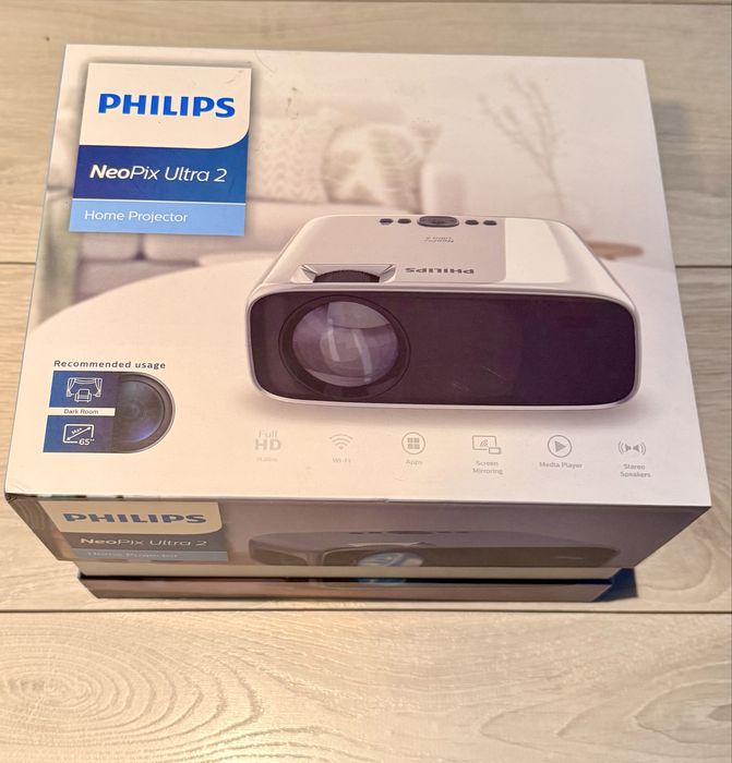 Projektor Philips NeoPix Ultra 2 – jak nowy, NETFLIX wifi