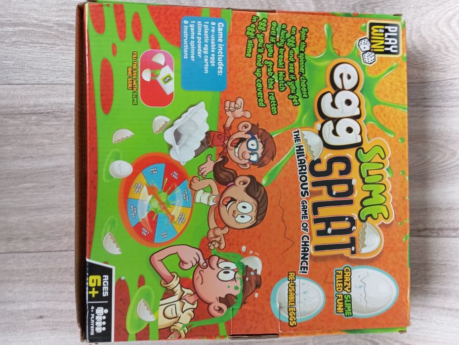 Gra planszowa slime egg splat