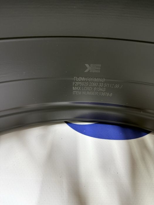 Диски R20 5х112 Різноширокі EK-Racing стиль Matte Black