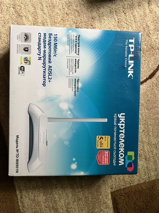 Роутер TP-Link ADSL2