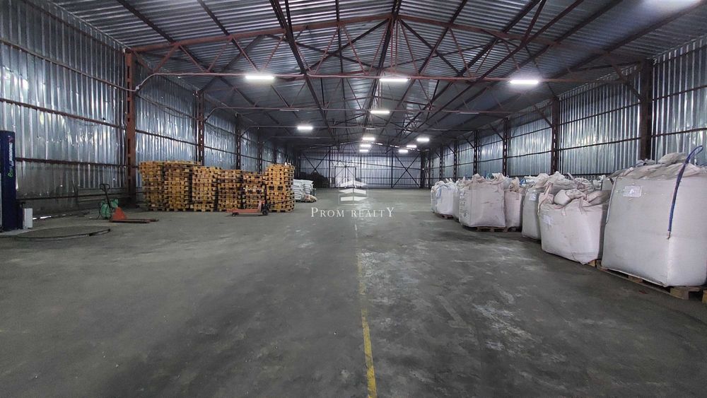 Оренда складу 1400 кв.м. Залізнична гілка.