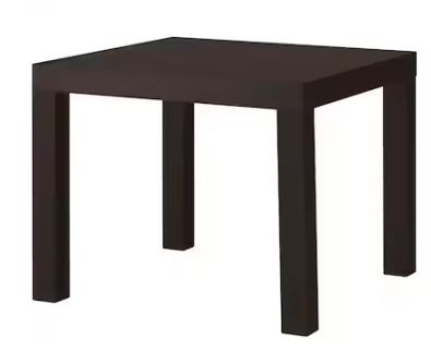 Ikea Square Side Table 55x55 – Black – Used64738128909313120