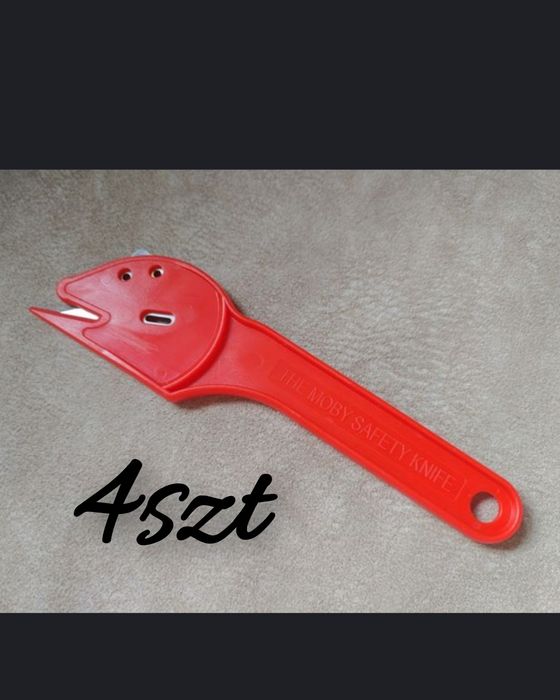 4 Nóże bezpieczne Moby do kartonów safekinfe