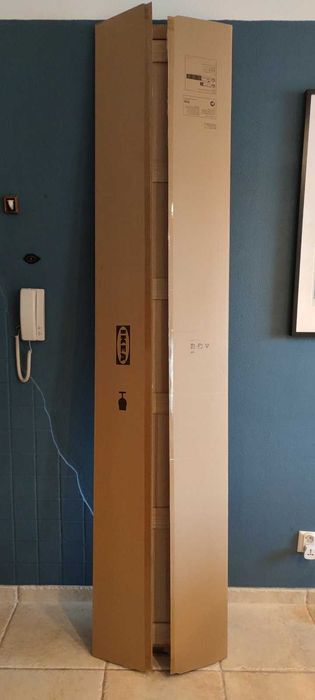 Drzwi IKEA PAX BERGSBO 50×229 cm, stan bdb, dąb bejcowany na biało