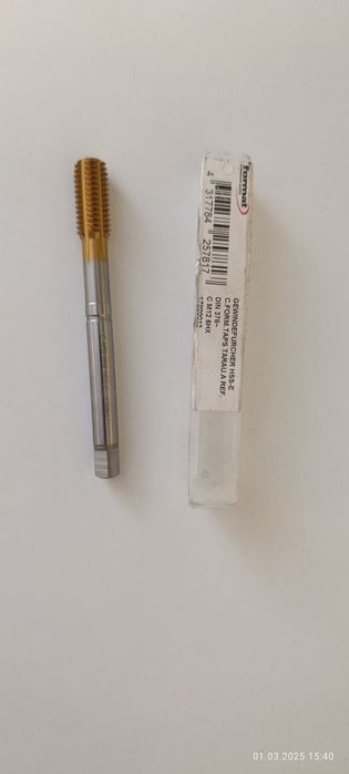 Мітчик машинний Format m12 оригінал