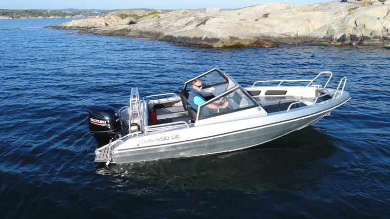 Łódź aluminiowa UMS Tuna 585 DC