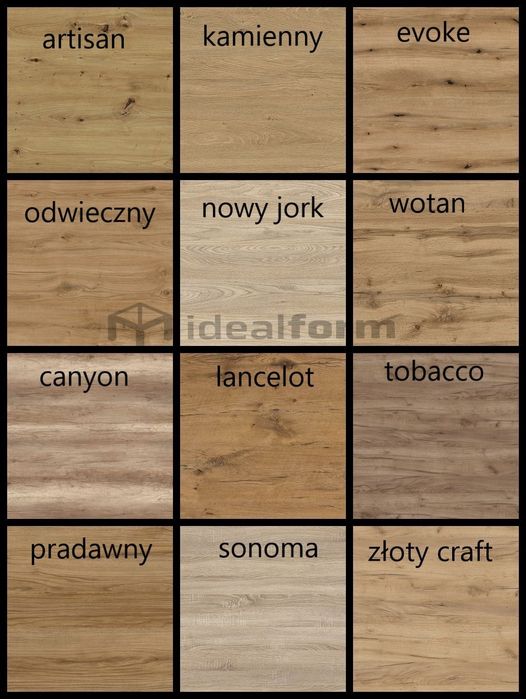 Stół rozkładany, okrągły, gruby blat, 20 kolorów.Ż.