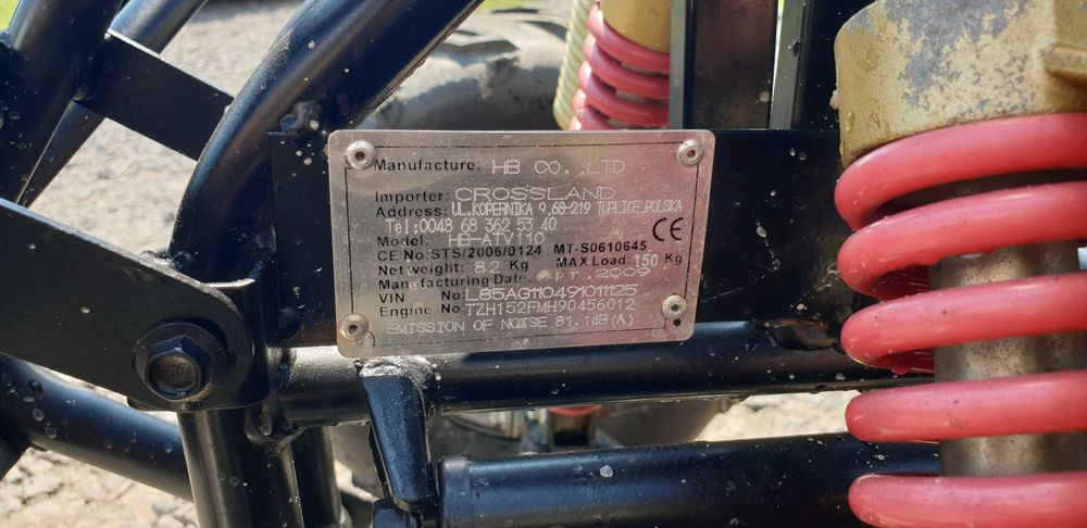 Quad ATV     110cm3