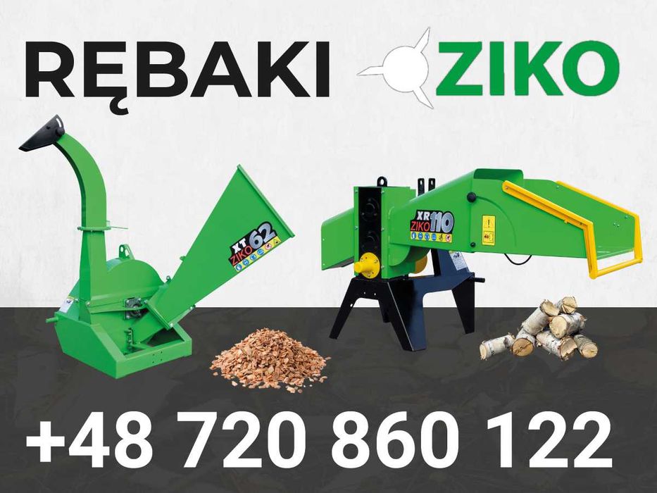rębak tarczowy ZIKO XT-62 === cena brutto 4999