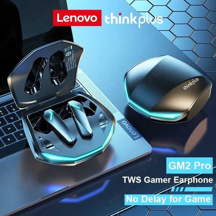 TWS Lenovo GM Pro Bluetooth Новые беспроводные наушники гарнитура.